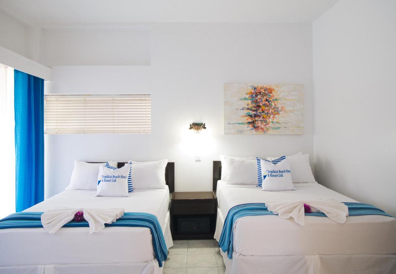 Tropikist Beach Hotel And Resort Crown Point Bagian luar foto
